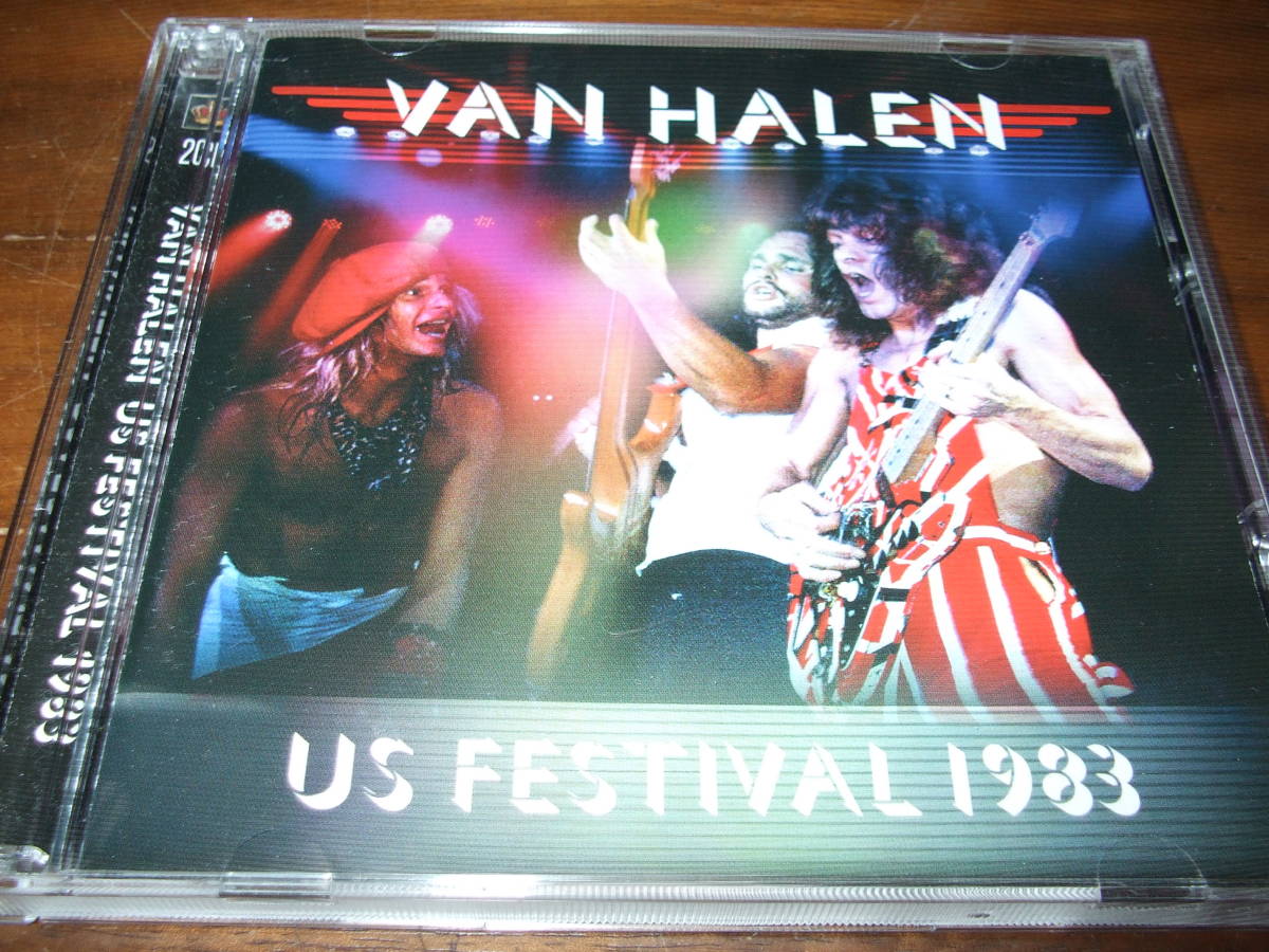 Van Halen{ US FESTIVAL 83 }* departure . Live 2 листов комплект 