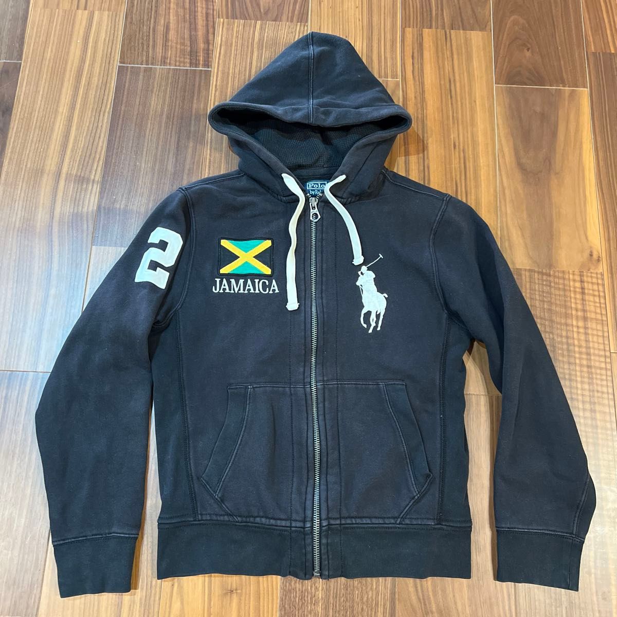 ポロラルフローレン ビックロゴ パーカー Jamaica メンズSサイズ ポロラルフローレン ビックロゴ パーカー Jamaica メンズSサイズ