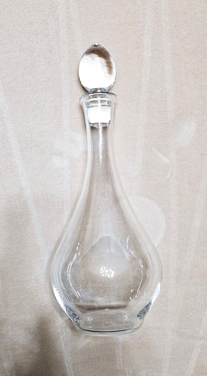RIEDEL Lee Dell te Canter 401/13 crystal made Austria hand made LEAD CRYSTAL decanter 24% sommelier rare single for stamp 
