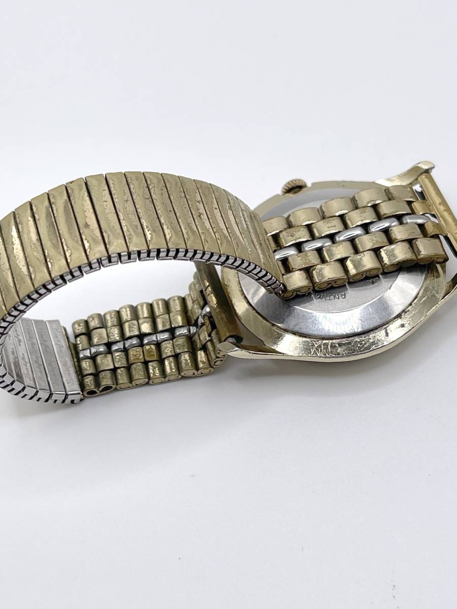 【ジャンク】HESSO/ヘッソ ヴィンテージ 手巻き メンズ腕時計 21石 スイス製 5135RG_画像8