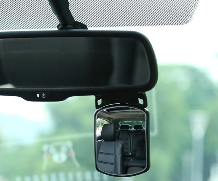  in car assistance mirror support angle adjustment possible ( spot room back side left rear person left diagonal rear . angle .. baby 