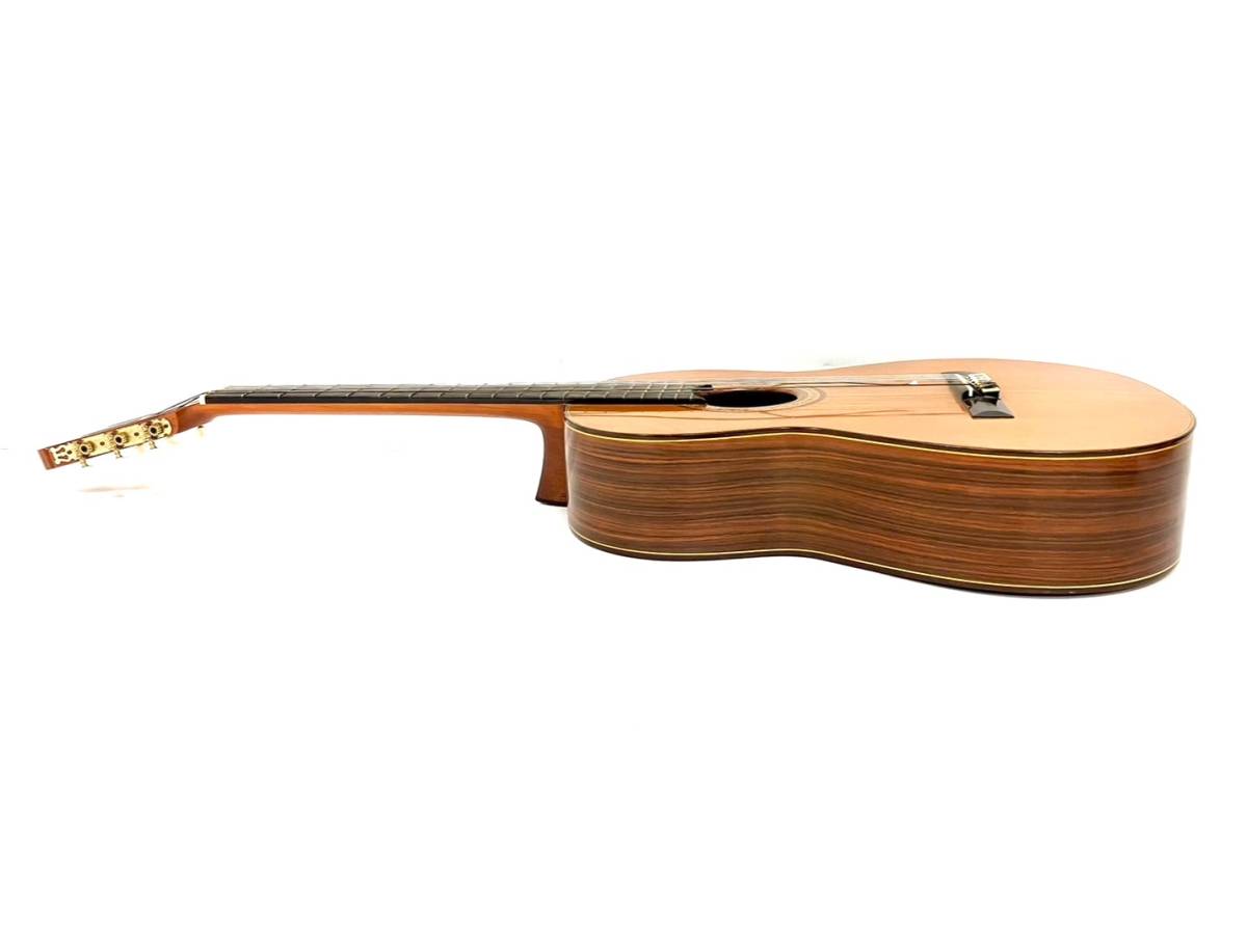 ★【ジャンク品】T.MATSUOKA 松岡利昭 クラシックギター M40 LUTHIER 弦楽器 演奏 音楽 日本製 JAPAN（45542IR2）_画像2