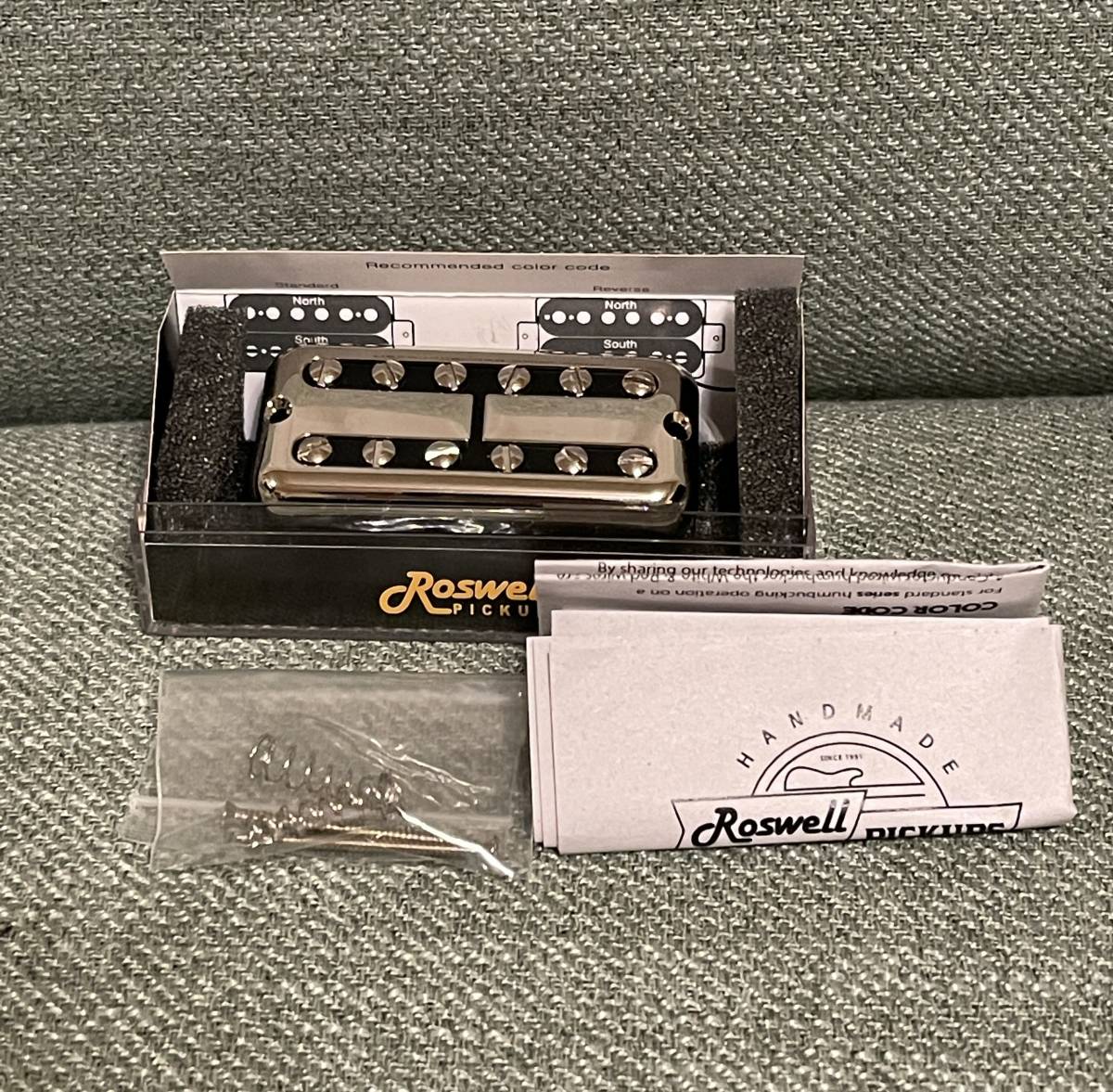 Roswell Filtertron Pickup Nickel アルニコII リア用 フィルタートロン TV JONES GRETSCH_画像3