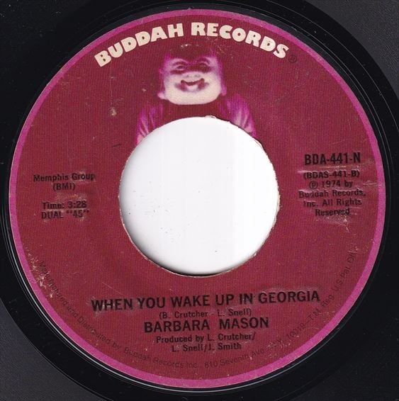 Barbara Mason - From His Woman To You / When You Wake Up In Georgia (A) K470_7インチ大量入荷しました。