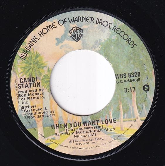 Candi Staton - A Dreamer Of A Dream / When You Want Love (A) K441の画像2