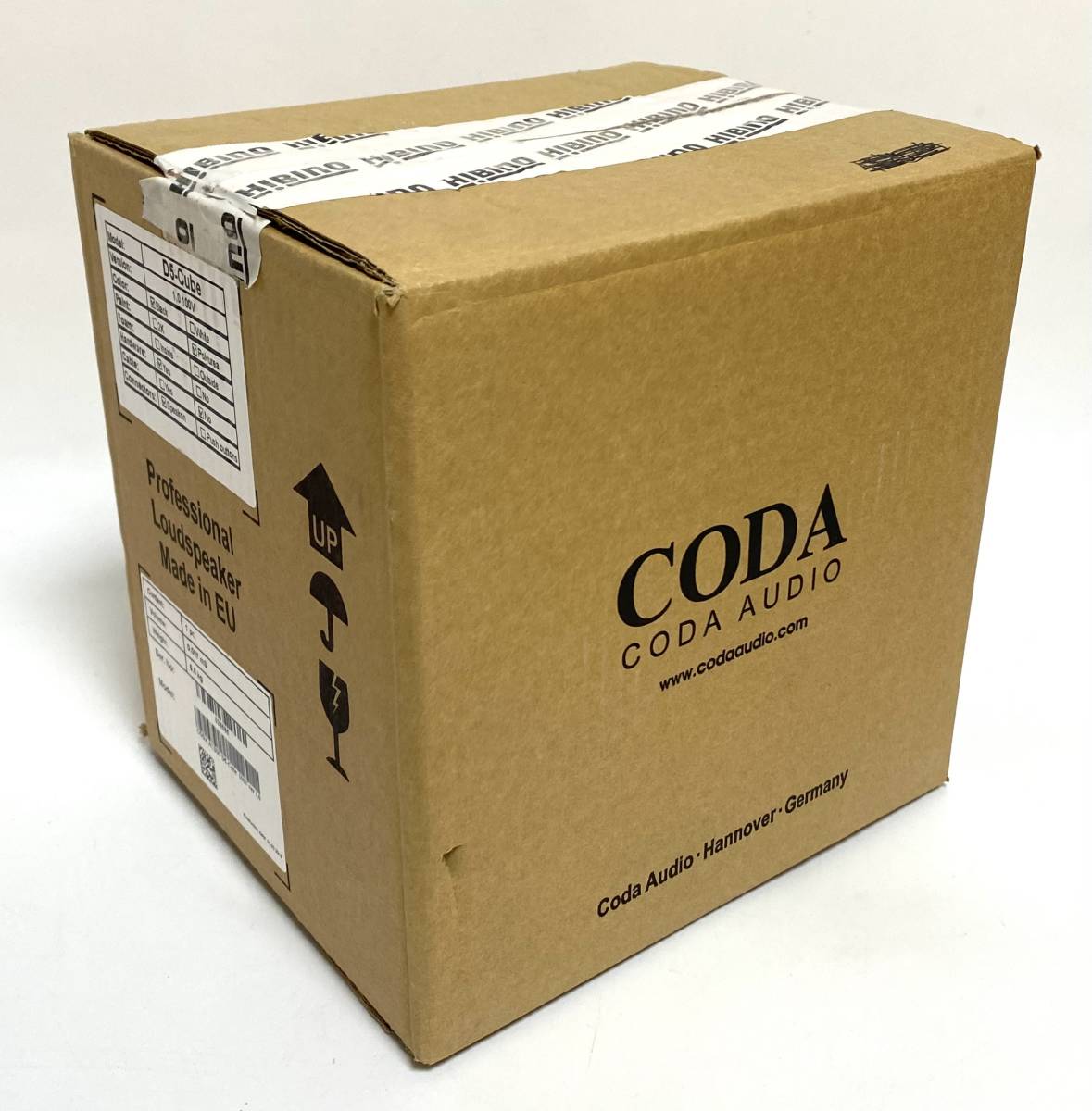 * almost unused goods * regular price 24 ten thousand CODA AUDIOko-da audio D5-Cube 100V 2-Way full range * speaker 2 way full range crack noI240103