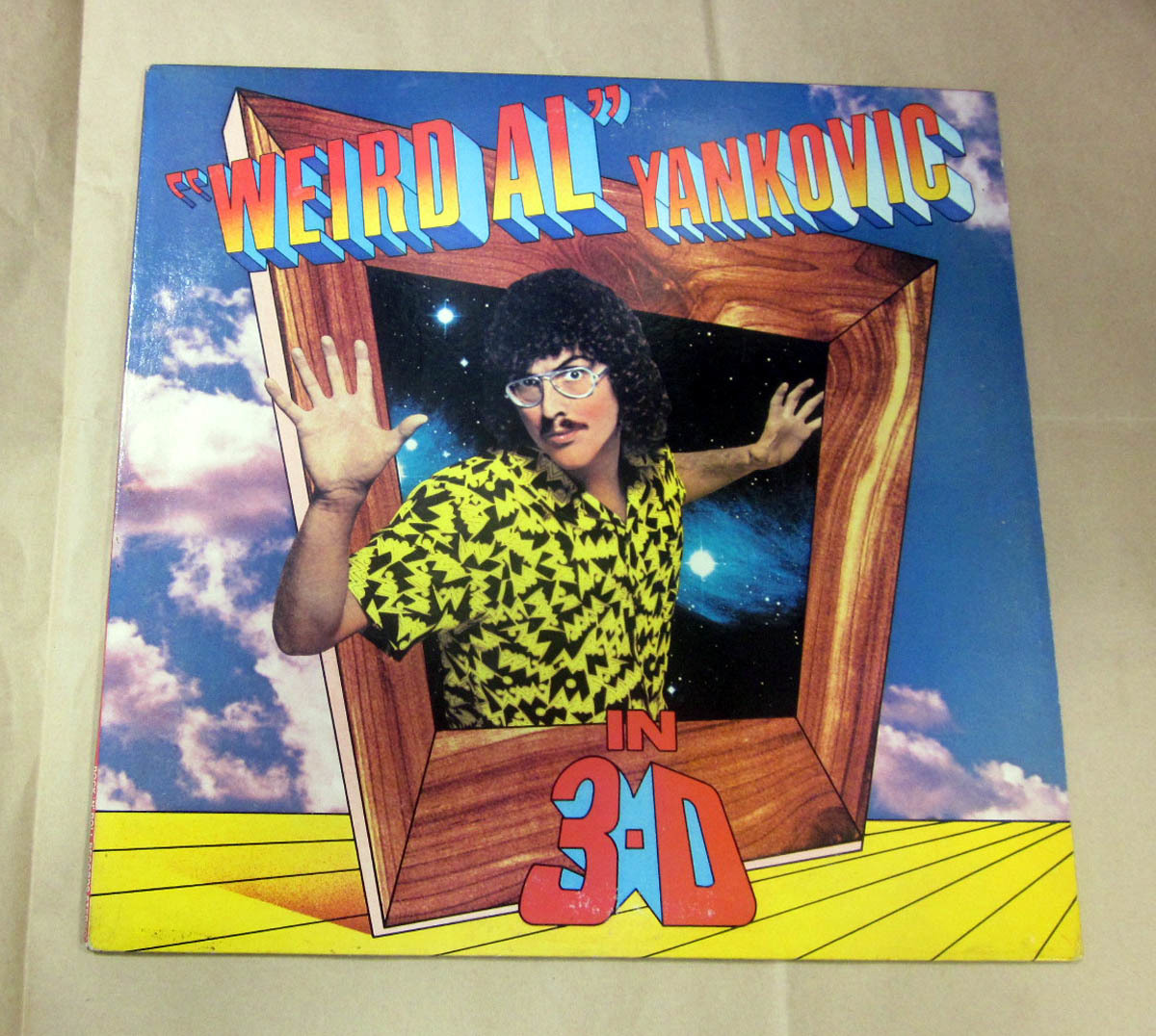 中古LPレコード WEIRD AL YANKOVIC IN 3・Dの画像1