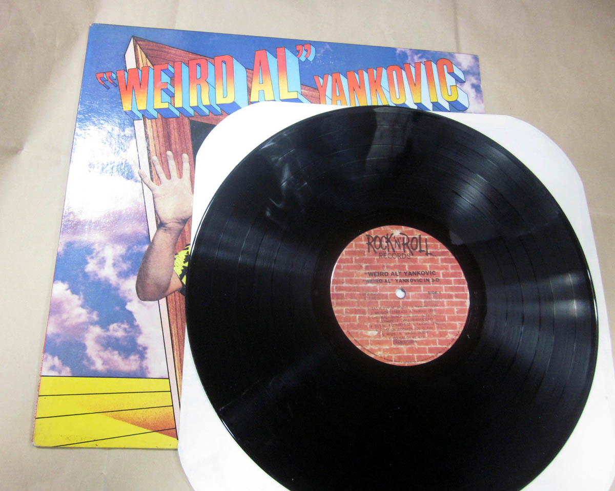 中古LPレコード WEIRD AL YANKOVIC IN 3・Dの画像3