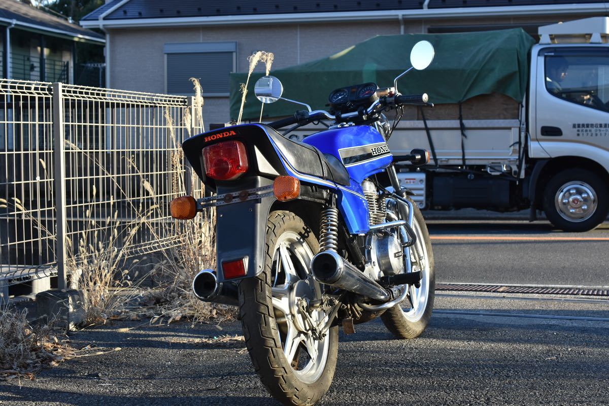 ★☆即決!CB250N 希少ノーマル3万km!絶好調美車!ホーク3 旧車 バブ GSX 400 CB250T☆★_画像5