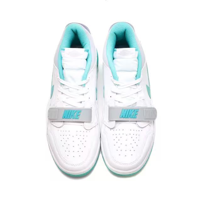 NIKE JORDAN LEGACY 312 LOW WHITE/TURQUOISE CD7069-130ナイキ ジョーダン レガシー 312 ロー ホワイト ターコイズ 26cm US8 AIR JORDAN_画像5