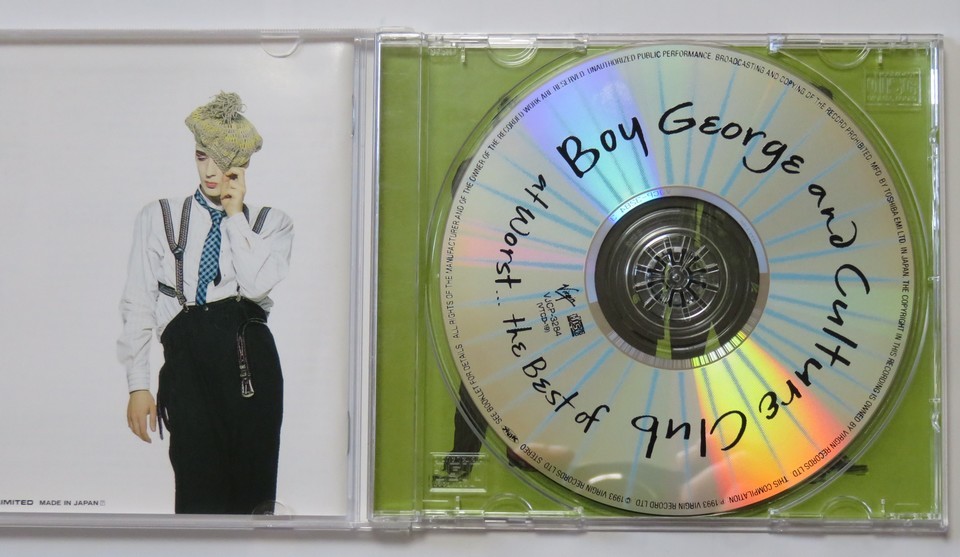  Boy * George & культура * Club |....!~ лучший *ob* Boy * George & культура * Club 1996 год продажа записано в Японии снят с производства 