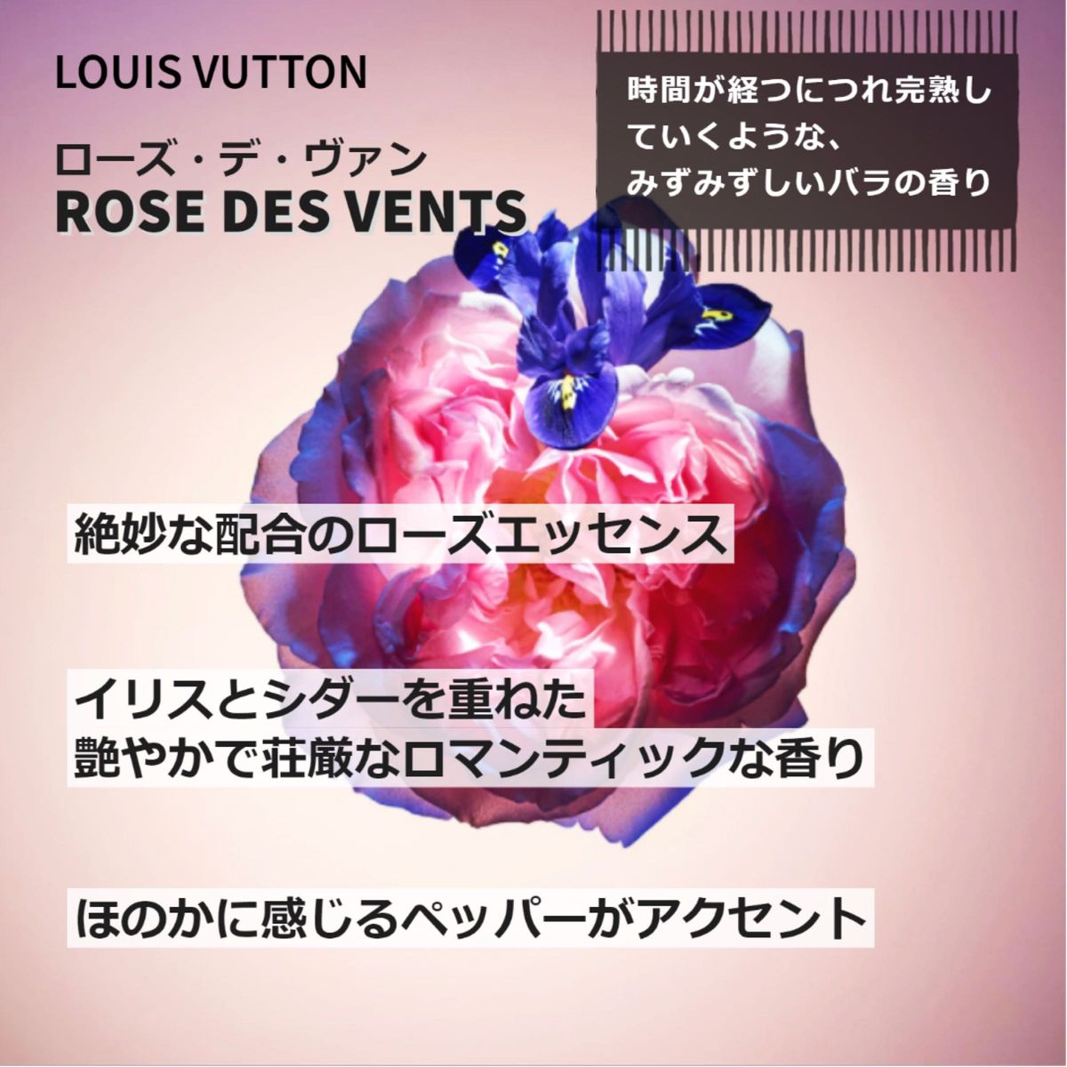 ●Louis Vuitton香水●　ローズ・デ・ヴァン　2ml