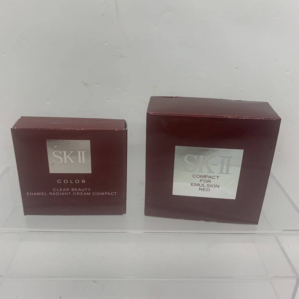 SK II エスケーツー クリアビューティ　420 クリアベージュ　クリームコンパクト　ファンデーション　　セット　22040476_画像1