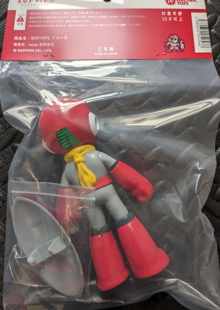 新品未開封】electric toys SOFVIPS ブルース ROCKMAN 新品未開封】electric toys SOFVIPS ブルース ROCKMAN