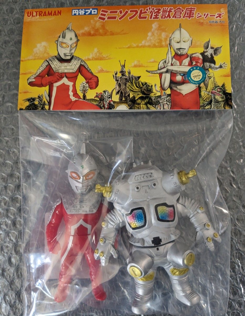 【新品未開封】MAX TOY JAPAN ウルトラセブン&キングジョー マックストイ ミニソフビ怪獣倉庫シリーズ ULTRAMAN