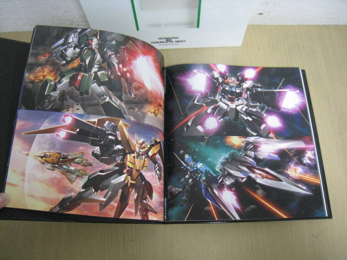 [6013/I2C]CD Blu-ray BOX Mobile Suit Gundam 00 GUNDAM 00 COMPLETE BEST complete production limitation record transportation for out box attaching 