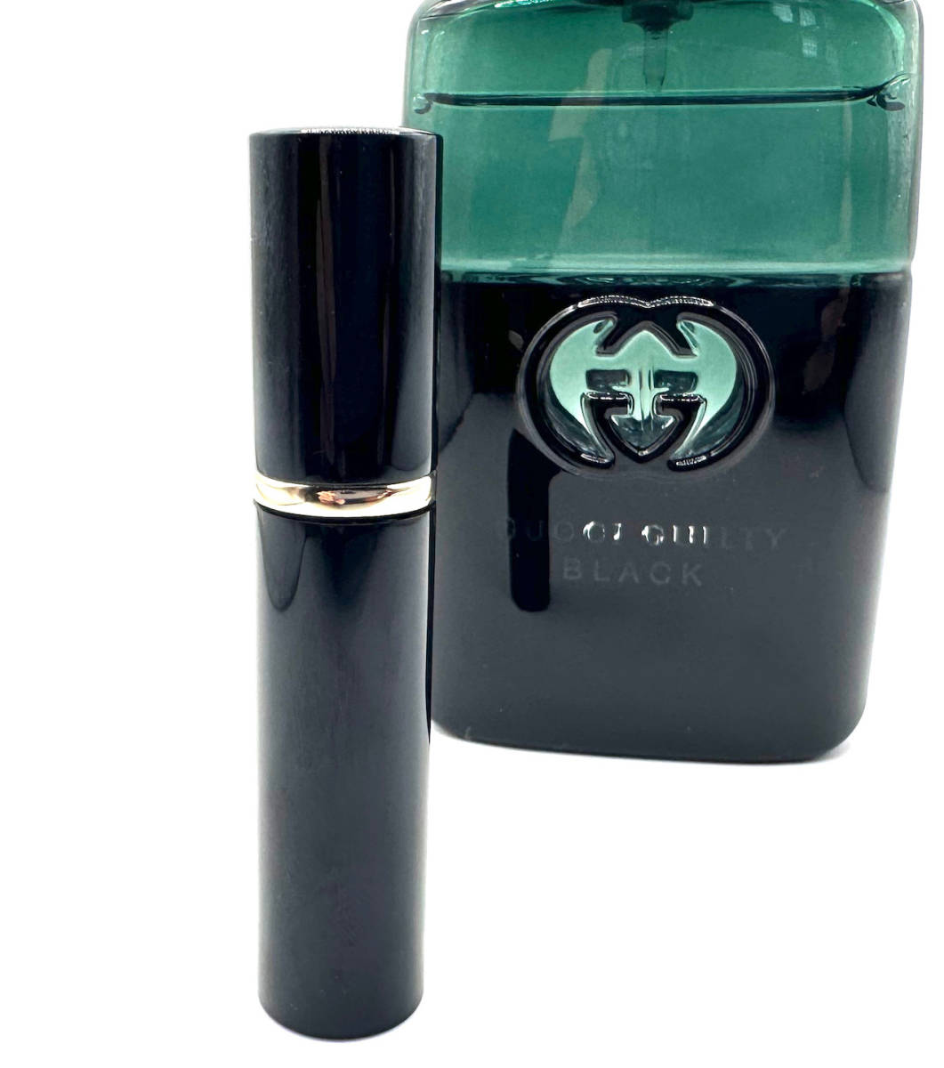 ★グッチ香水・グッチ ギルティ ブラック GUCCI GUILTY BLACK POUR HOMME EDT.★3.5ml入Spray 1本のみ出品です。_画像3