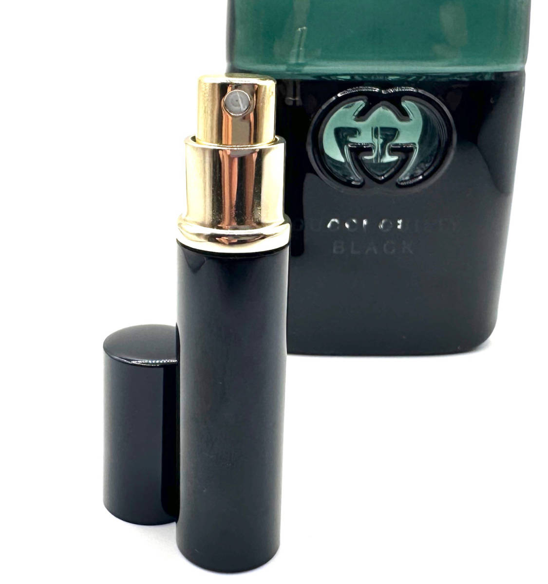 ★グッチ香水・グッチ ギルティ ブラック GUCCI GUILTY BLACK POUR HOMME EDT.★3.5ml入Spray 1本のみ出品です。_画像2