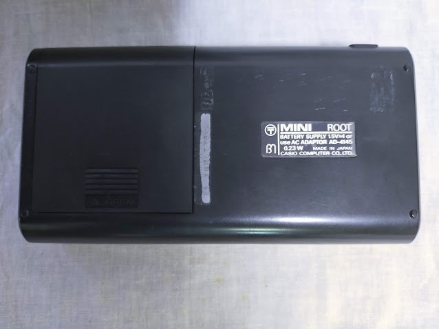 【動作確認済】 CASIO-MINI ROOT カシオ　電卓 電池付 昭和 レトロ_画像4