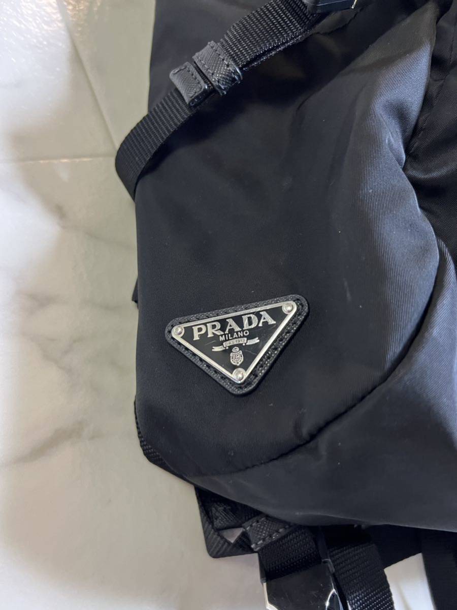 【廃版超貴重・定価30万円超】PRADA プラダ リュックサック 2vz022 / 2vz001 vz0055 2vz055 v133 v134 v136 バッグパック 3way ビジネス_画像5