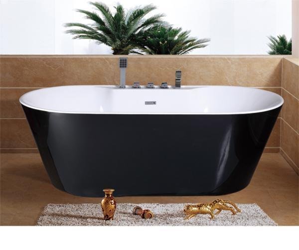 バスタブ 浴槽 バス お風呂 洋風バスタブ 風呂 置き型 洋式 アクリル製 サイズ W1735×D845×H570