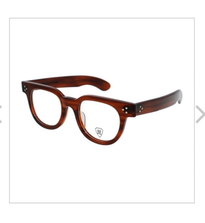  JULIUS TART OPTICAL FDR AMBER ジュリアスタートオプティカル アンバー fdr 48 22 試着のみ_画像2