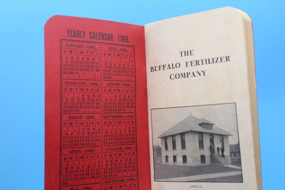 1905 BUFFALO FERTILIZER CO Handbook/ヴィンテージ ハンドブック/179287625_画像2