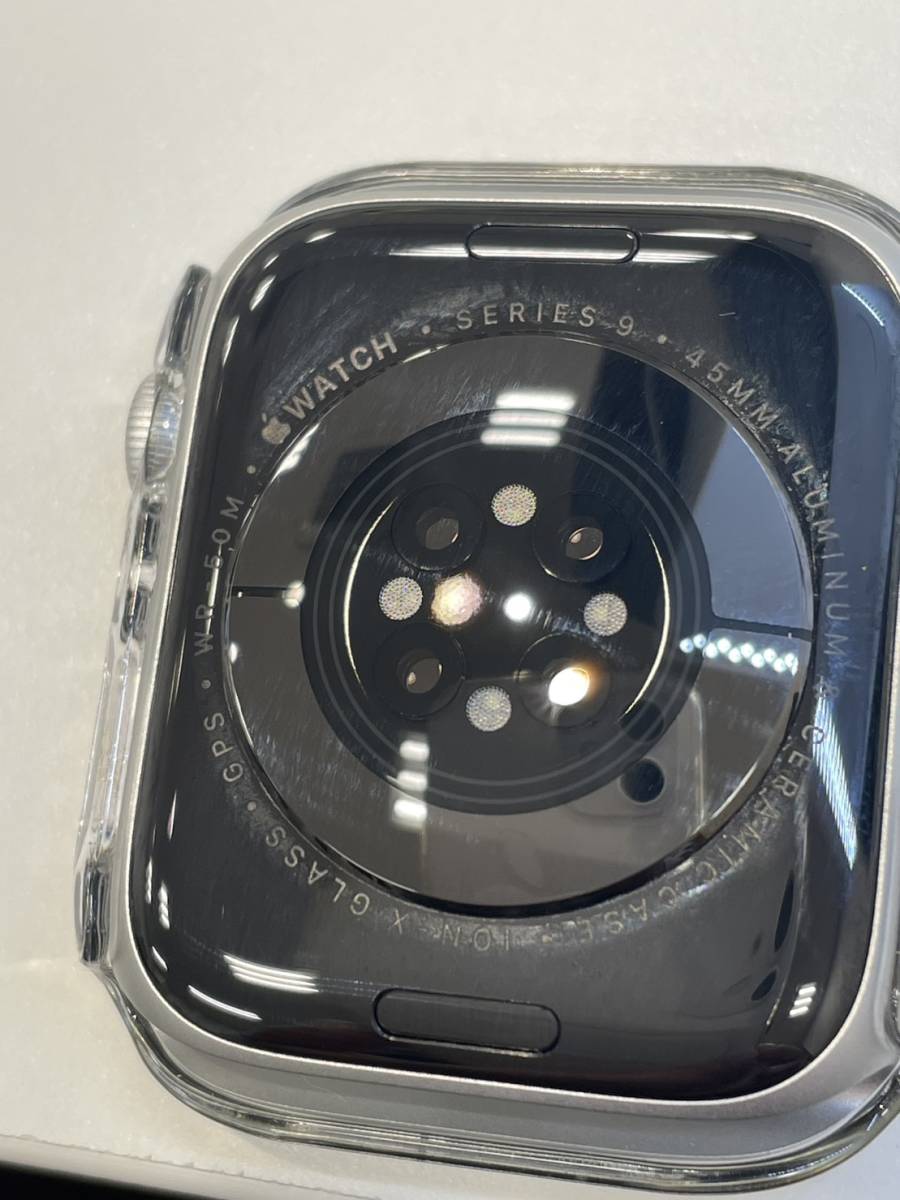 ※現状渡し　Apple　Watch　第９世代　GPSモデル　４５mm　ペアリング解除済み　中古品_画像6