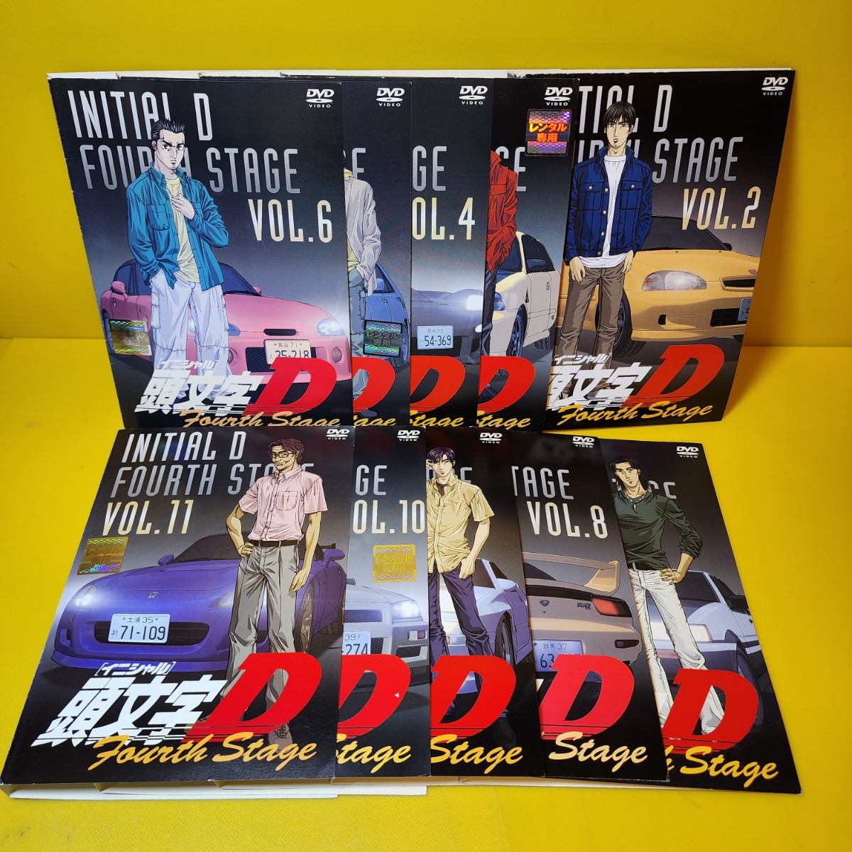 新品ケース 交換済み頭文字D Fourth + Fifth(5th)+ final DVD 新品ケース 交換済み頭文字D Fourth + Fifth(5th)+ final DVD