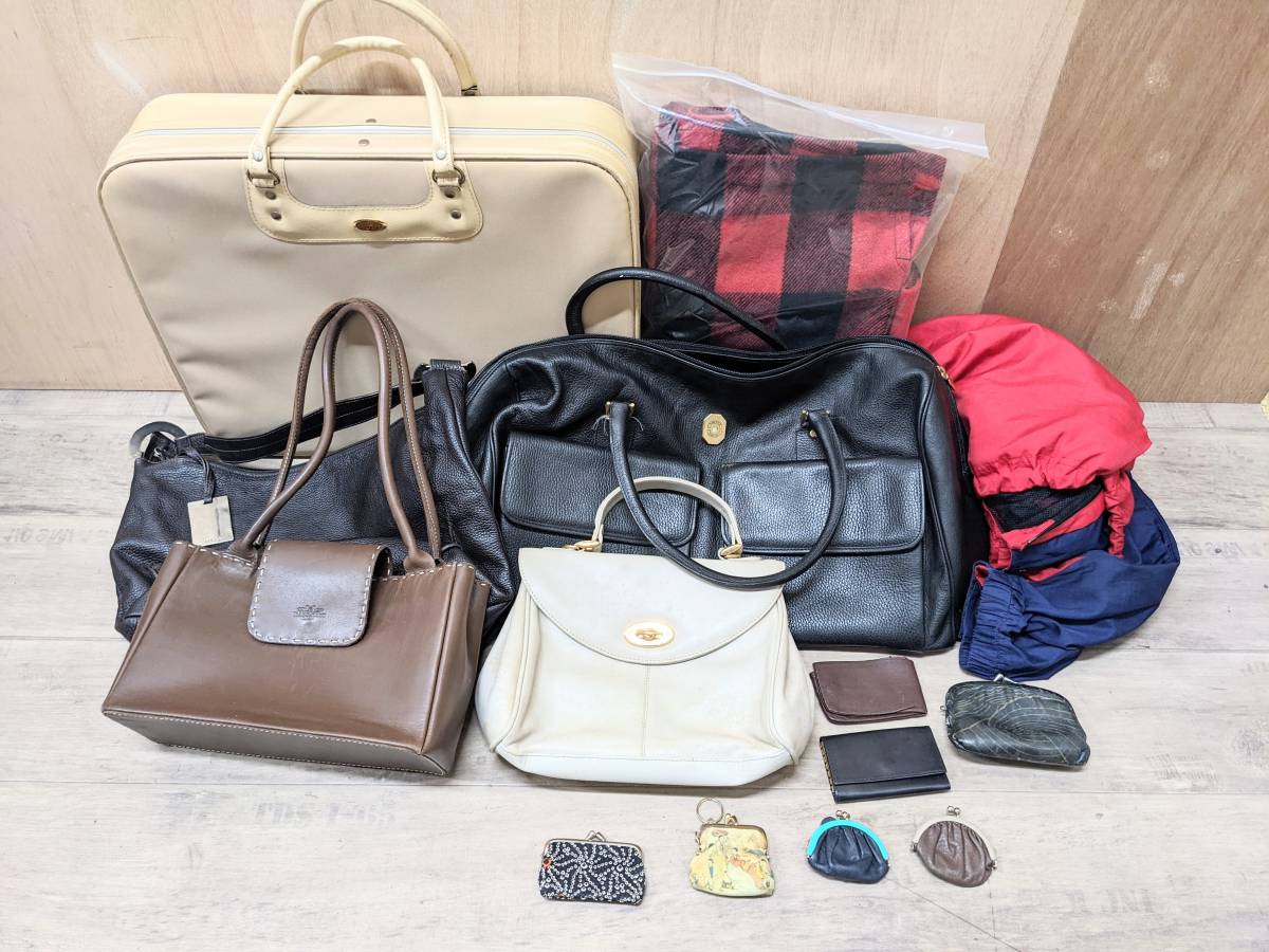 【NBまとめ】★1円スタート★ まとめ14点 FURLA フルラ ブランド トート ショルダー ボストンバッグ 財布 大量おまとめ アウター _画像1