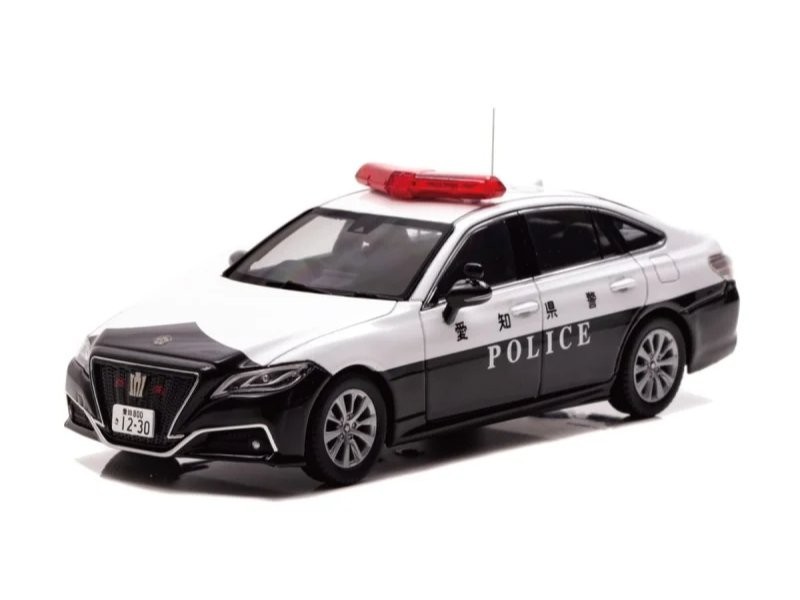 【レイズ】 1/43 トヨタ クラウン (ARS220) 2022 愛知県警察高速道路交通警察隊車両(632) *限定800台 [H7432203]★未開封新品！_画像1