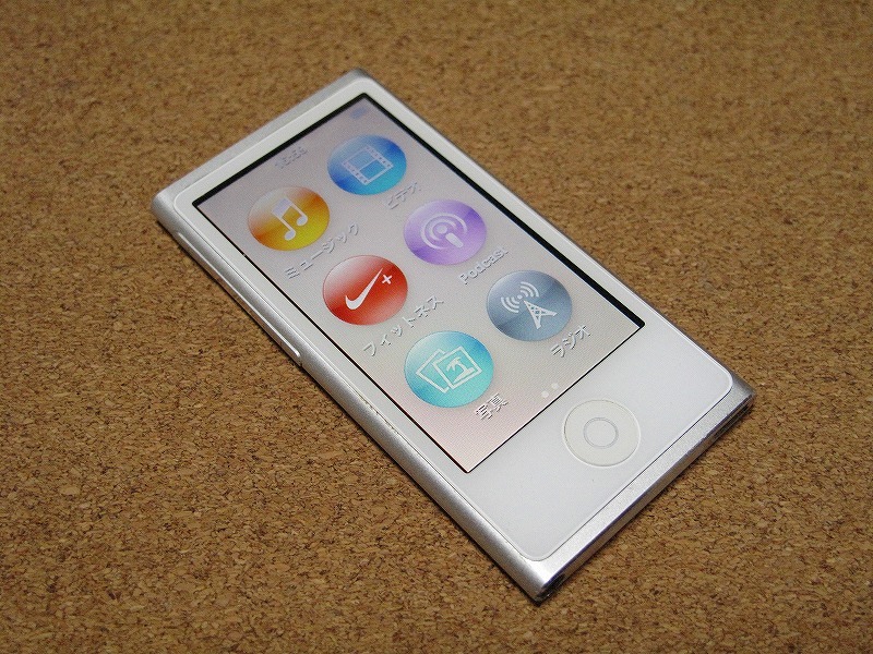 Apple 蘋果iPod nano 第7代MD480AB/A 16GB 透明的蓋子附著 原文:Apple アップル iPod nano 第7世代 MD480AB/A 16GB　透明のカバー付き