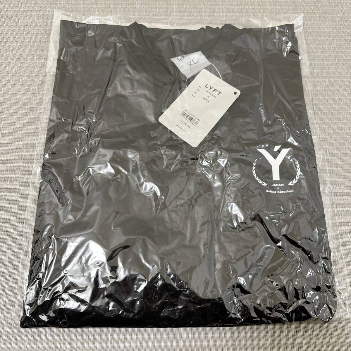 | полная распродажа товар | LYFT подъёмник футболка LAUREL Y STRETCH BUTTON NECK T-SHIRT BLACK тренировка одежда 
