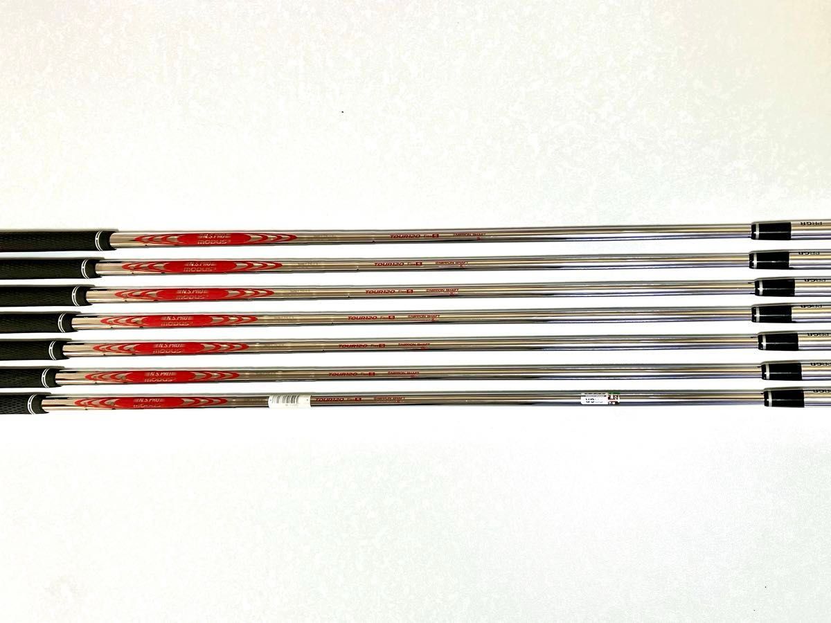 ☆送料無料☆打感◎軟鉄鍛造S20C☆PRGR ID nabla tour FORGED MODUS 120（Ｓ）モーダス