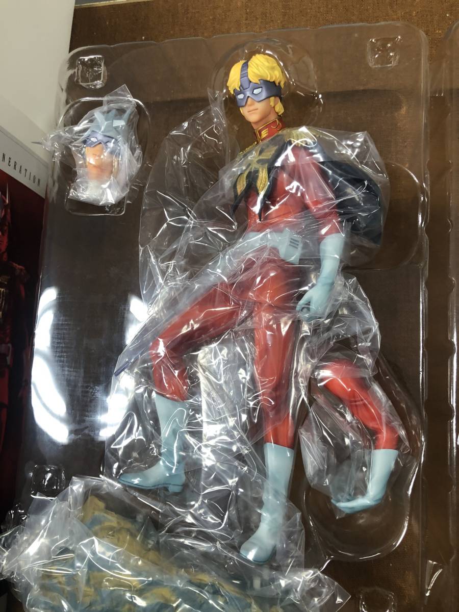 【中古】GGG 機動戦士ガンダム シャア・アズナブル フィギュア　ヘルメット角折れ特価_画像7