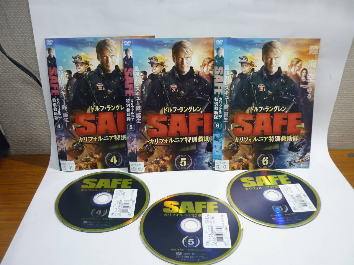 【レンタル落ちDVD・ドラマ】SAFE カリフォルニア特別救助隊 1〜10 (全10巻セット)　ドルフ・ラングレン　（トールケース無し/230円発送）_画像3