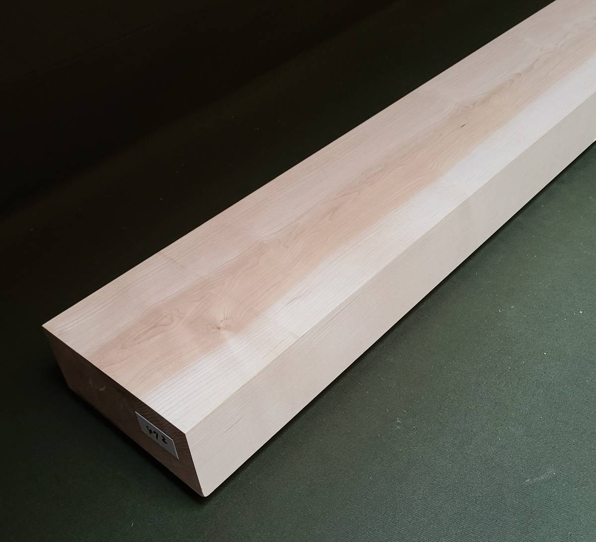 メープル ◆ 無垢ブロック プレナー加工品 楽器材 看板板 小物 彫刻材 銘木 DIY ◆（472）_画像8