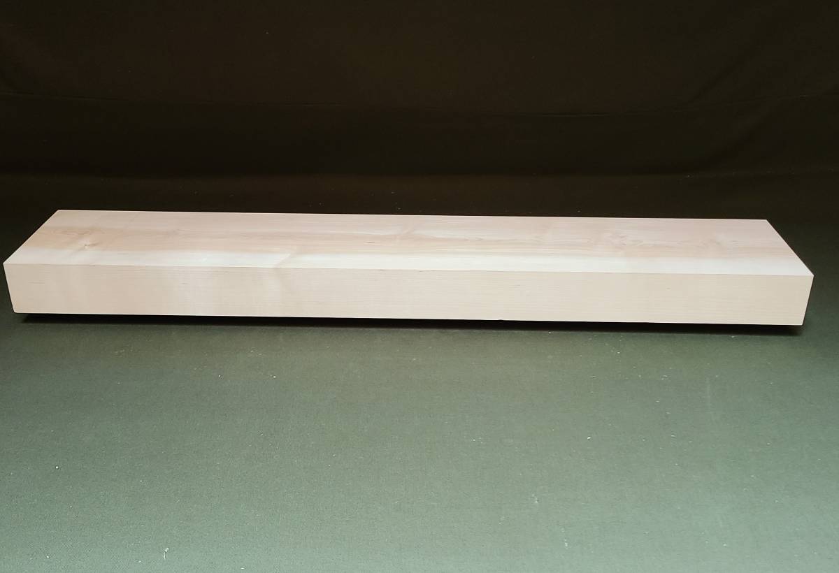 メープル ◆ 無垢ブロック プレナー加工品 楽器材 看板板 小物 彫刻材 銘木 DIY ◆（472）_画像6