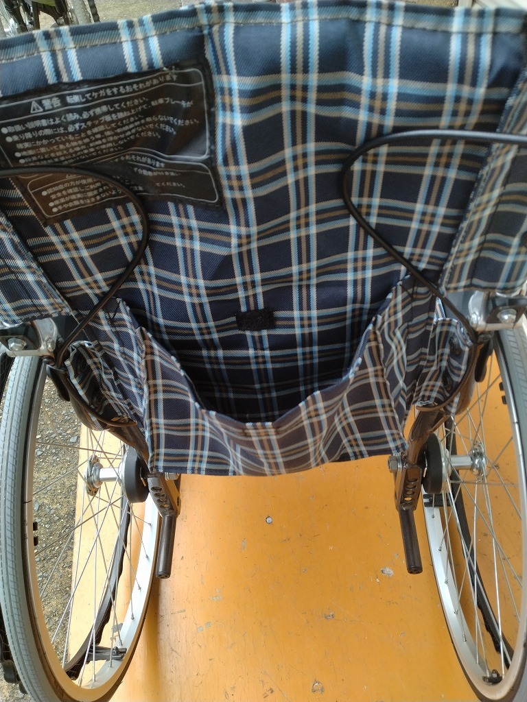 KS-24-0119-07 レッグサポート代用品 自走式車椅子 カワムラサイクル WAVIT ウェイビット WA22-40の画像8