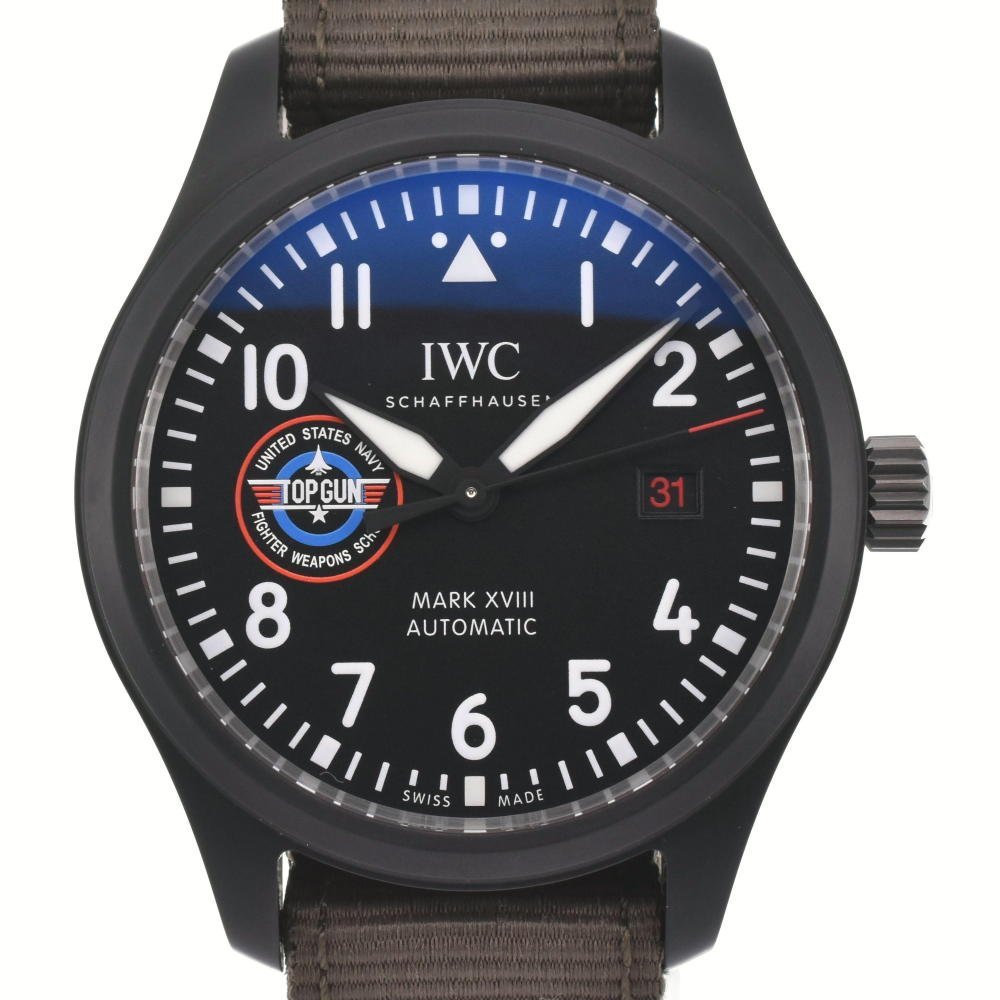 △ IWC Schaffhausen IW324712 Pilot Watchmark XVIII Top Gun Sfti для мужской красоты и гарантия I#125955