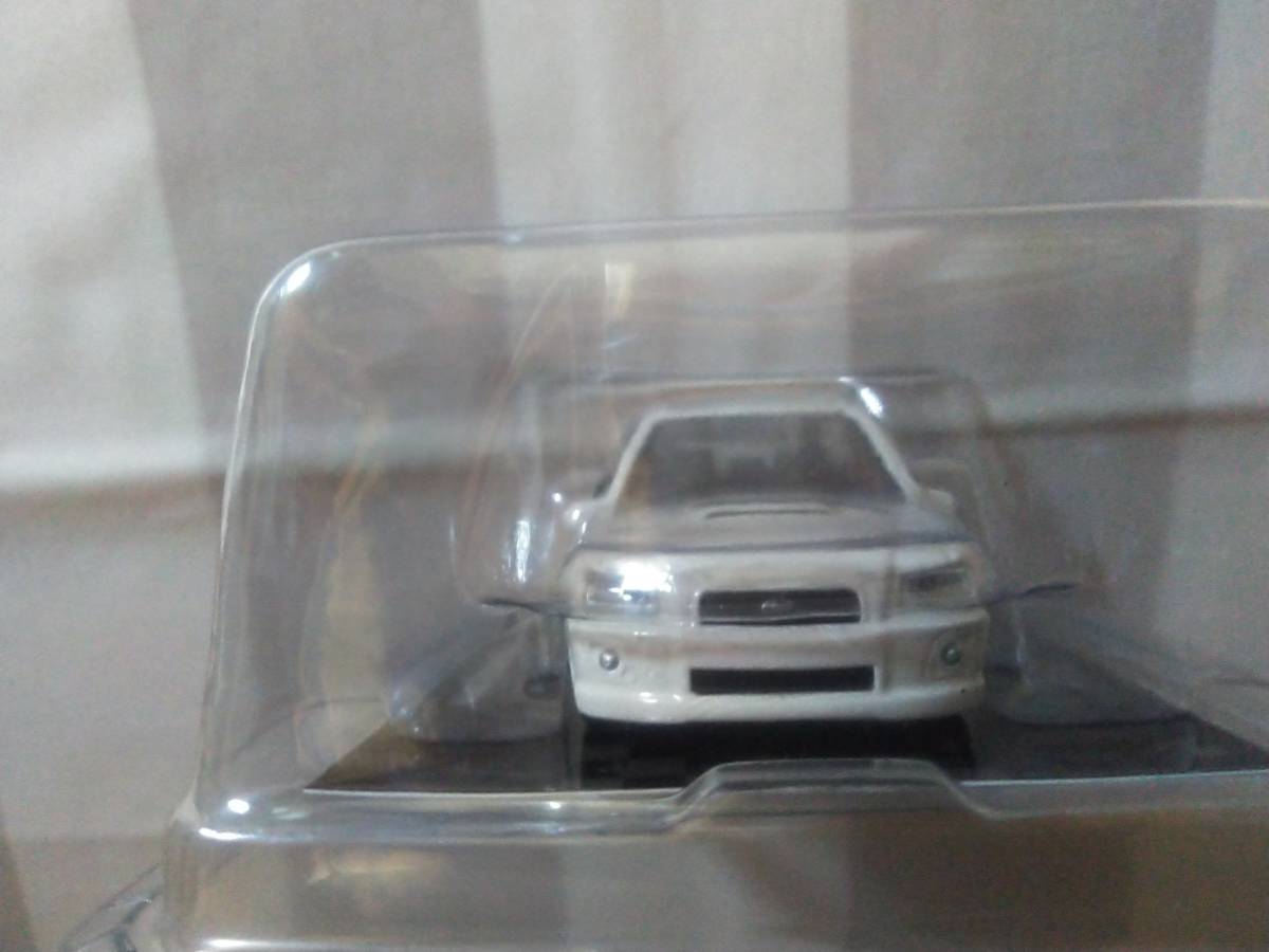 < new goods > Konami domestic production car name . no. 1 volume Subaru Forester (SG series ) white 1/59 size 