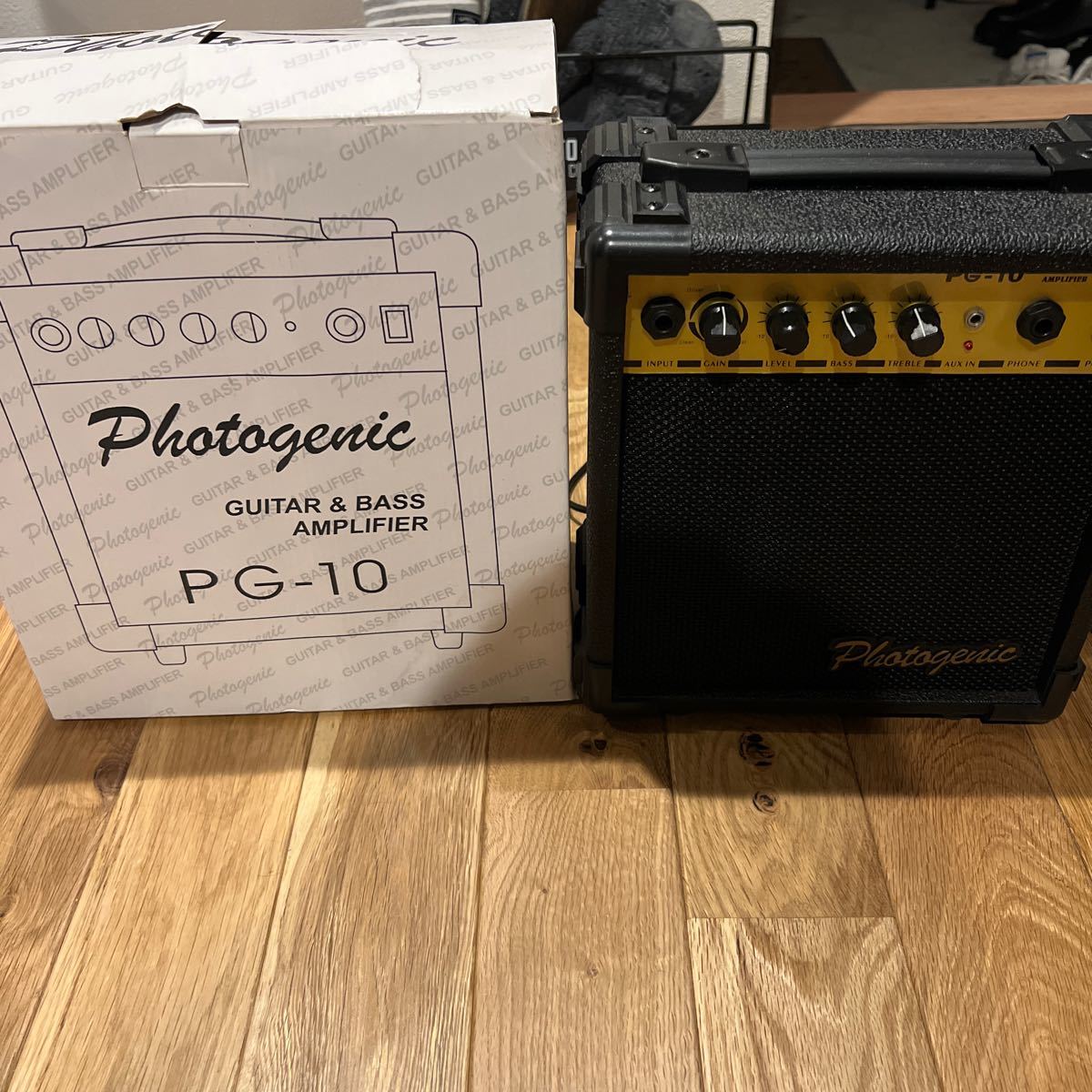 PhotoGenic フォトジェニック ギターベース兼用アンプ オーバードライブ機能付き PG10_画像1