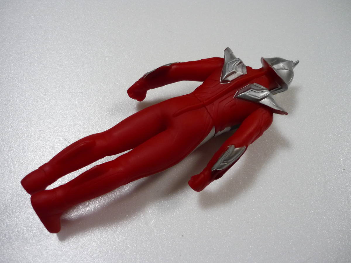 [管01]【送料無料】ソフビ ウルトラマンネクサス ジュネッス 2014 約14cm ライブサイン バンダイ フィギュア ギンガ_画像4