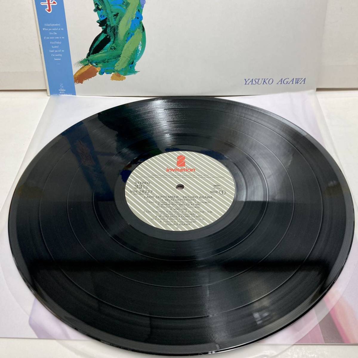 【極美品 帯付き】Lady September レディー・セプテンバー / 阿川泰子 【LP アナログ レコード】_画像3