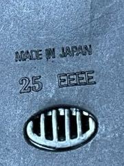 ① 新品/日本製/25EEEE ブラック 黒 ビジネスシューズ 革靴 モンクストラップ 日本製 幅広ワイズ、消臭加工の画像6