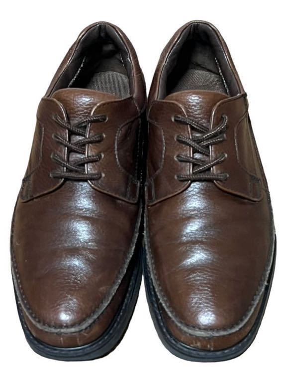 【良品】Pedaraペダラ 24 ゴアテックス ビジネスシューズ プレーントゥ 茶色/ブラウン レザー シューズ 本革 紳士靴 革靴の画像2