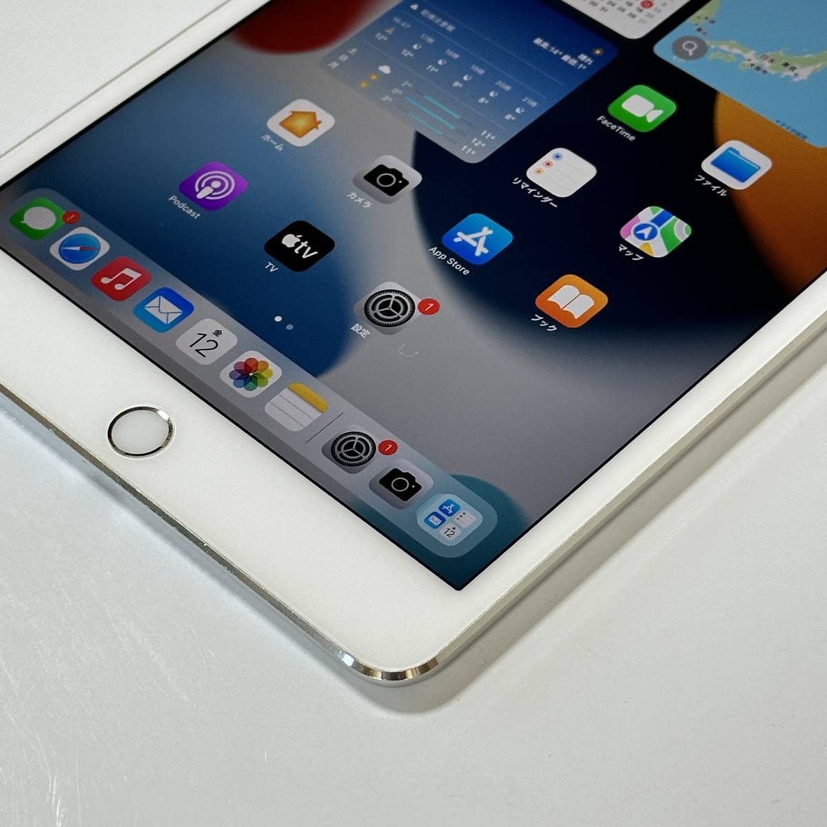 Apple SIMフリー iPad mini 4 シルバー 64GB MK732J/A Wi-Fi+Cellular アクティベーションロック解除済_画像5