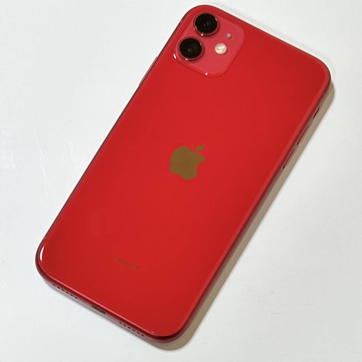 Apple SIMフリー iPhone 11 (PRODUCT)RED Special Edition 128GB MWM3J/A iOS17.2.1 アクティベーションロック解除済_画像10