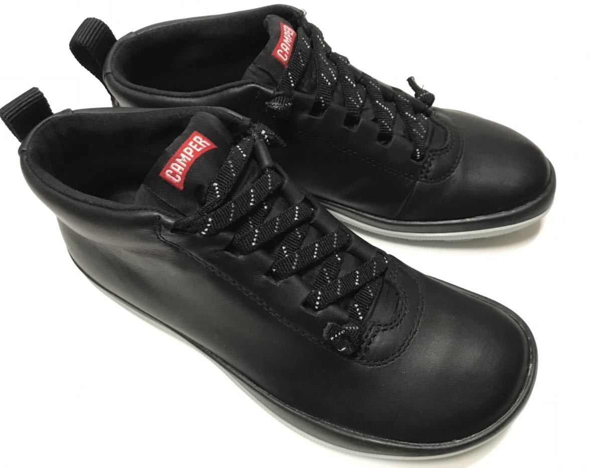 未使用!! 定番!! CAMPER カンペール K400481-001 Peu Pista GM GORE-TEX ペウ ピスタ ゴアテックス 黒 37 / 23.5cm