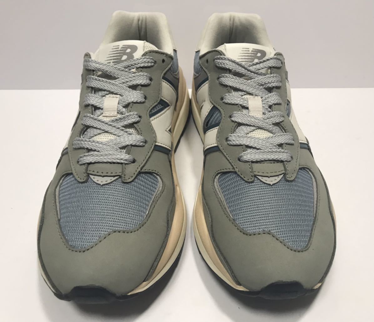 美品!! 定番!! new balance ニューバランス M5740LLG us 7.5 D / 25.5cm 574 57/40_画像3